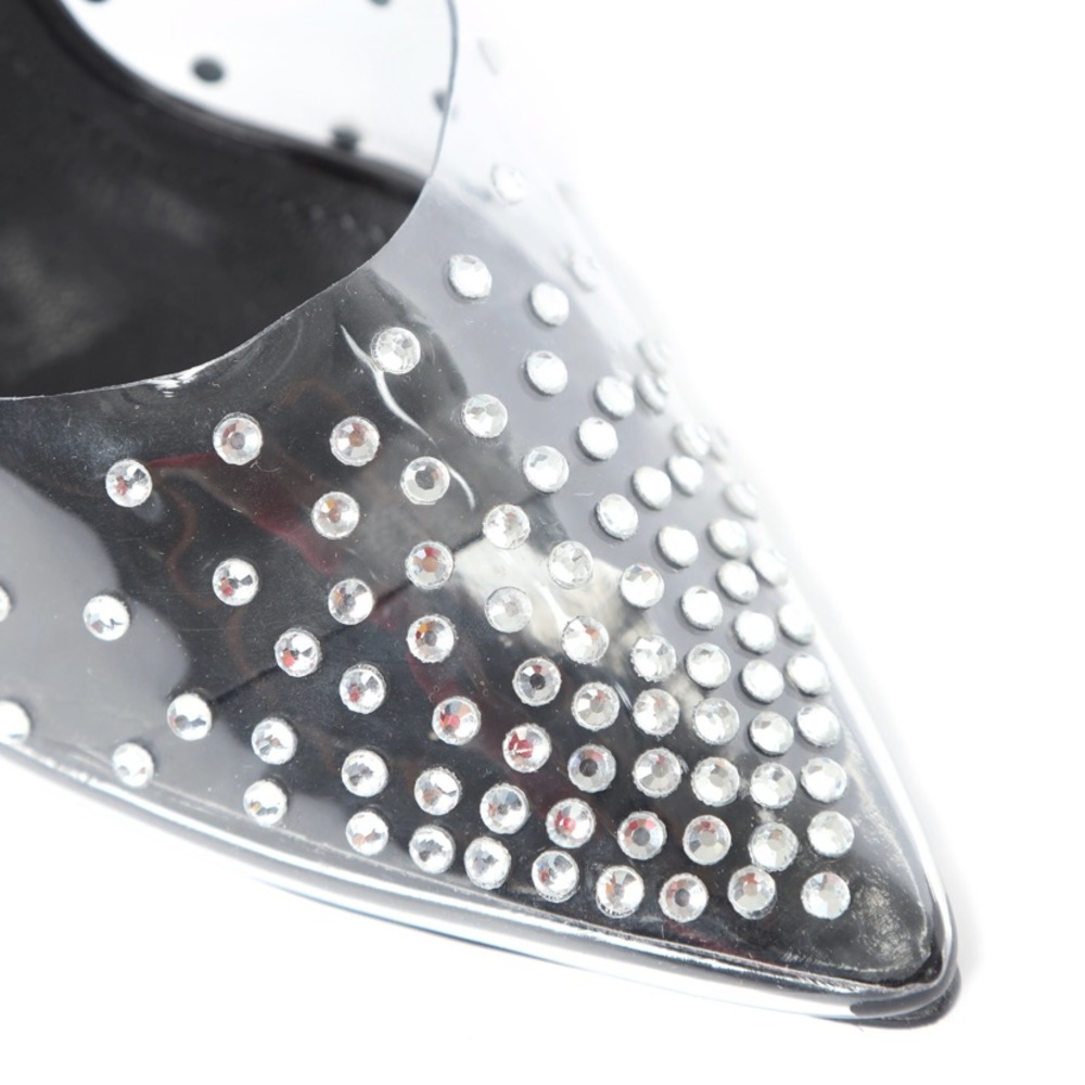 Transparent Rhinestone pump - Picture 5 of 9